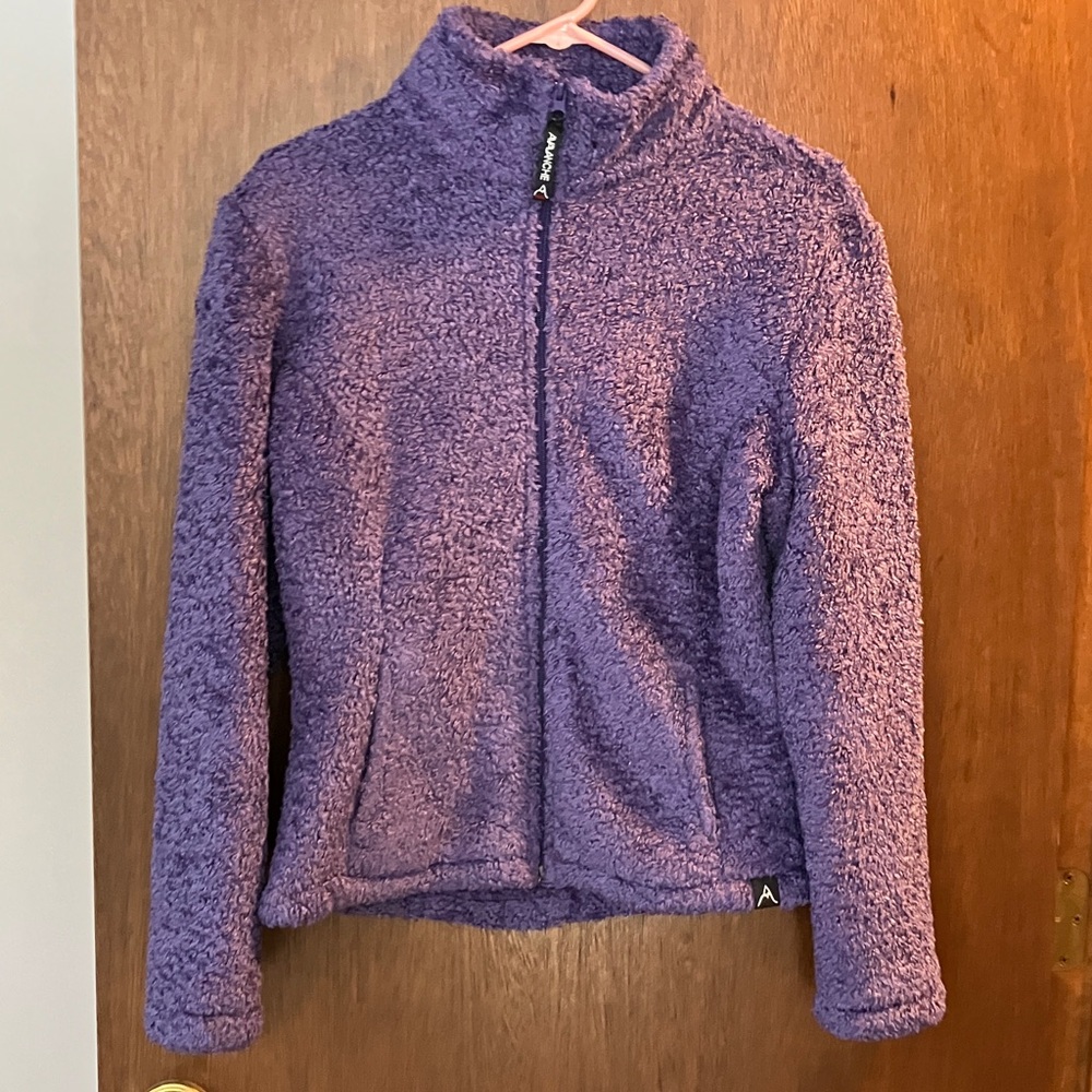 Avalanche Women’s Purple Fleece Jacket - Size Medium